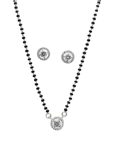 Traditional Silver Mangalsutra