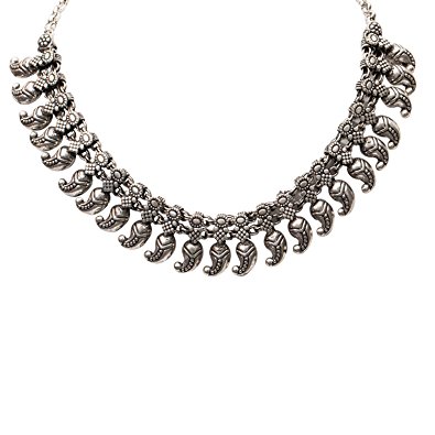 Silver Choker Necklace