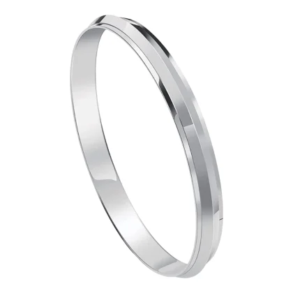 Classic Plain Silver Kada