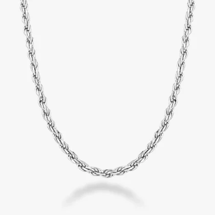Silver Rope Chain