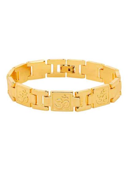 Alpha Gold Bracelet