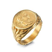 Classic Gold Sovereign Ring